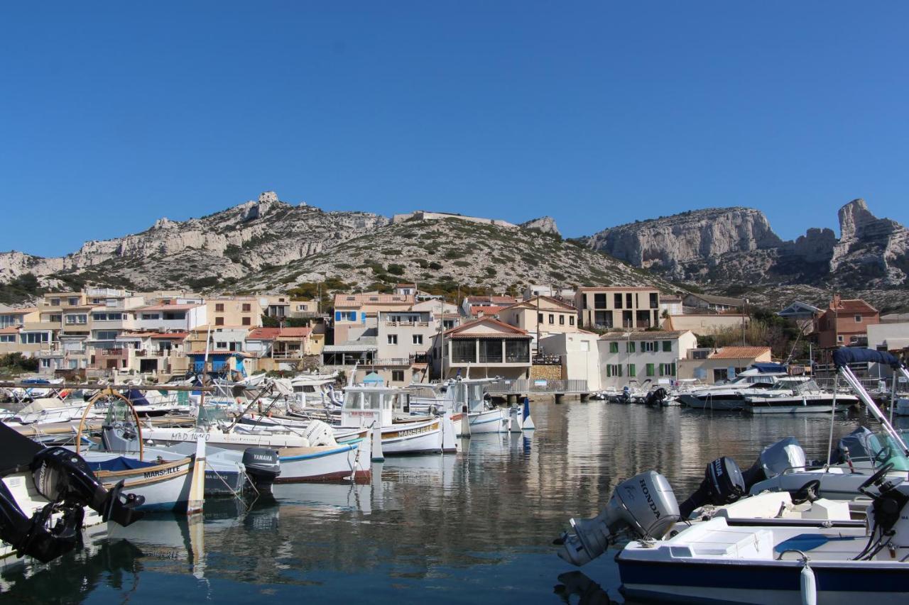 Charmant Cabanon Aux Goudes A Marseille Avec Vue Mer מראה חיצוני תמונה